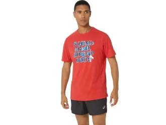 ASICS HIBISCUS SLOGAN TEE