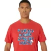 ASICS HIBISCUS SLOGAN TEE