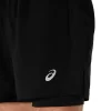 ASICS SILVER 2N1 5IN SHORT