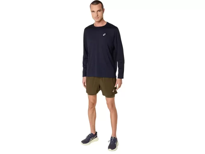 ASICS SILVER 2N1 5IN SHORT