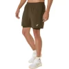 ASICS SILVER 2N1 7IN SHORT