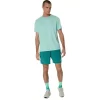 ASICS SILVER SHORT SLEEVE TOP
