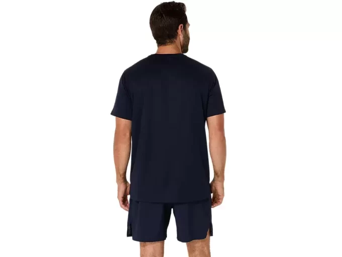 ASICS SILVER SHORT SLEEVE TOP