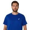 ASICS SILVER SHORT SLEEVE TOP
