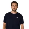 ASICS SILVER SHORT SLEEVE TOP