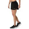 ASICS SILVER SPLIT SHORT