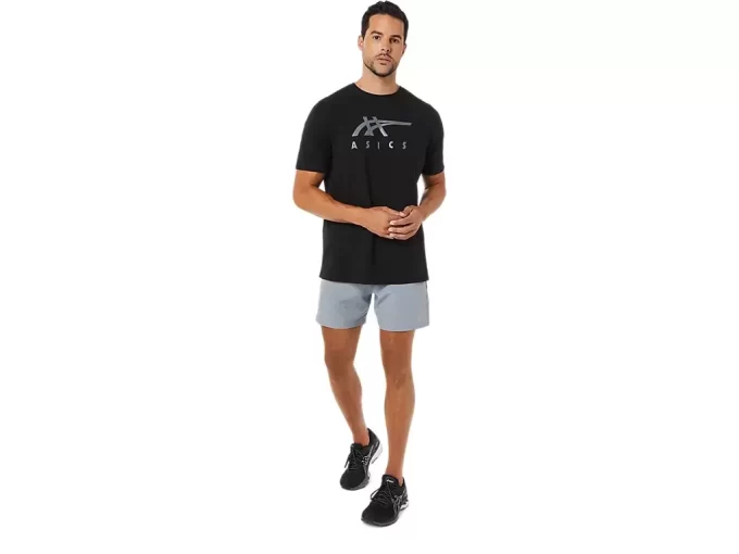 ASICS STRIPE SHORT SLEEVE TEE
