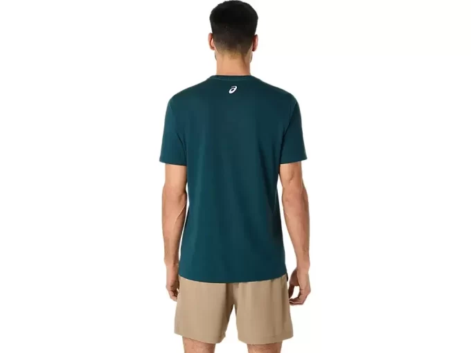 ASICS STRIPE SHORT SLEEVE TEE