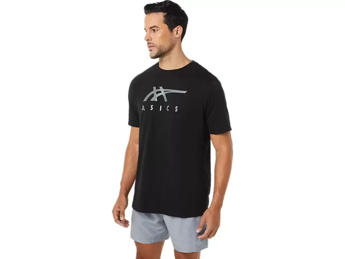 ASICS STRIPE SHORT SLEEVE TEE