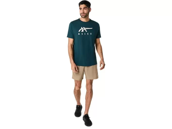 ASICS STRIPE SHORT SLEEVE TEE