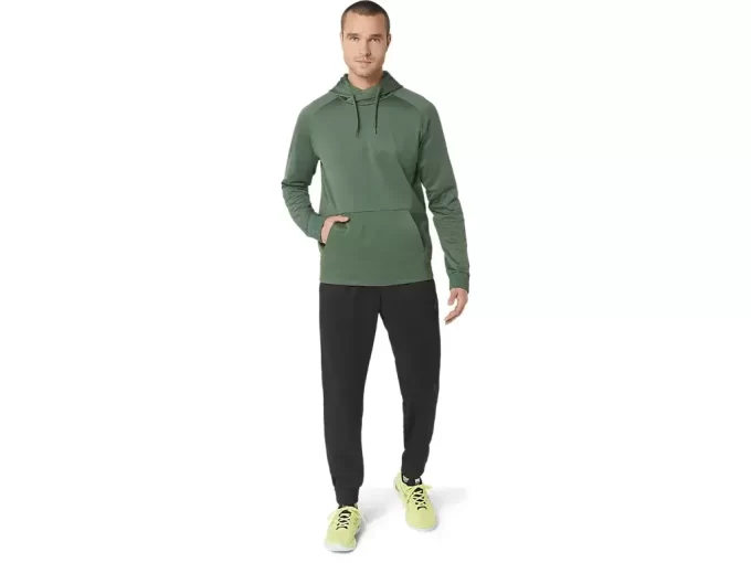 BRUSHED FLEECE PULLOVER HOODIE