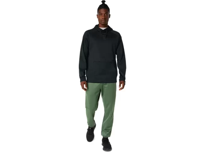 BRUSHED FLEECE PULLOVER HOODIE