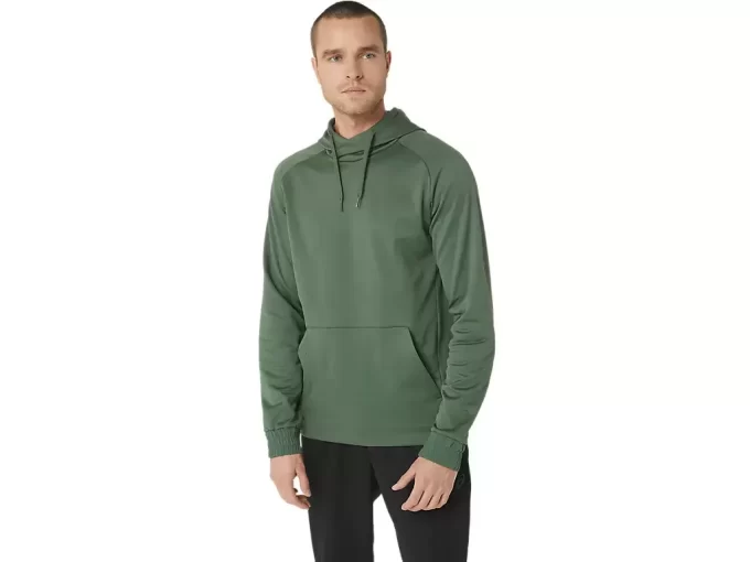 BRUSHED FLEECE PULLOVER HOODIE