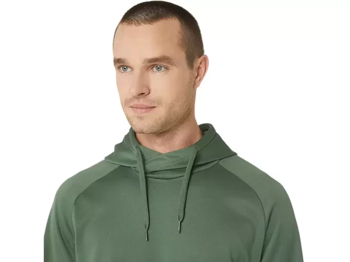 BRUSHED FLEECE PULLOVER HOODIE