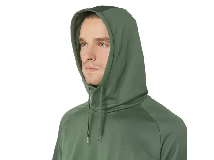 BRUSHED FLEECE PULLOVER HOODIE