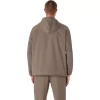 DOUBLE WEAVE RELAXED PULL OVER JACKET
