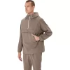DOUBLE WEAVE RELAXED PULL OVER JACKET