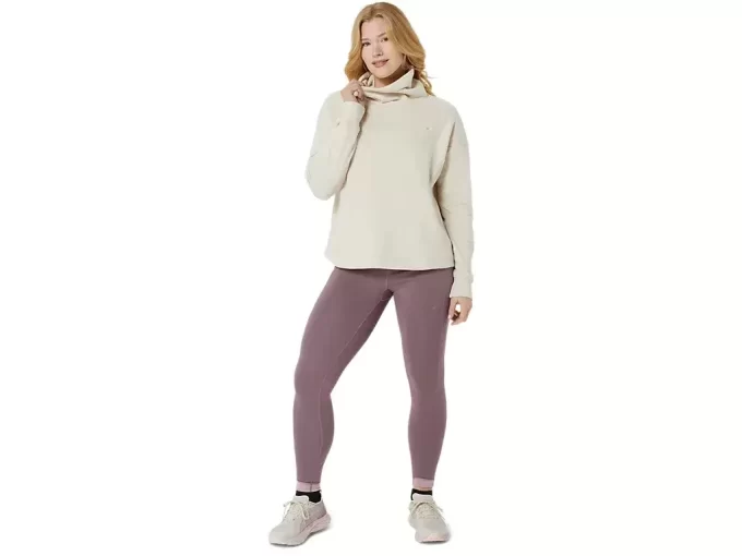 FRENCH TERRY HIGH NECK TOP