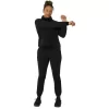 FRENCH TERRY HIGH NECK TOP