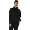 FRENCH TERRY HIGH NECK TOP