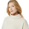 FRENCH TERRY HIGH NECK TOP