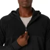 KNIT JERSEY FULL ZIP HOODIE