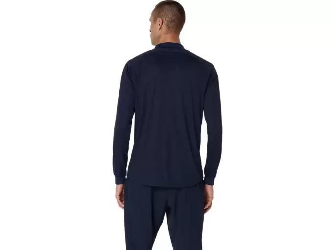 MATCH LONG SLEEVE 1/2 ZIP TOP