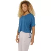 NAGINO FLEX HEATHER SHORT SLEEVE TOP