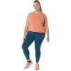 NAGINO FLEX HEATHER SLEEVELESS TOP