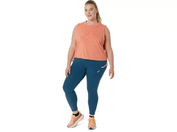 NAGINO FLEX HEATHER SLEEVELESS TOP