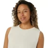 NAGINO FLEX HEATHER SLEEVELESS TOP