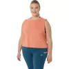 NAGINO FLEX HEATHER SLEEVELESS TOP