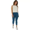 NAGINO FLEX HEATHER SLEEVELESS TOP