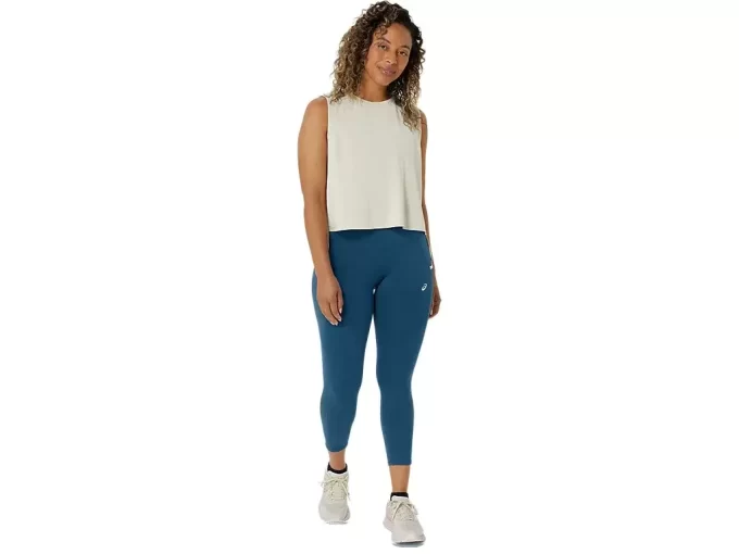 NAGINO FLEX HEATHER SLEEVELESS TOP