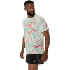 ROAD ALL OVER PRINT SHORT SLEEVE TOP