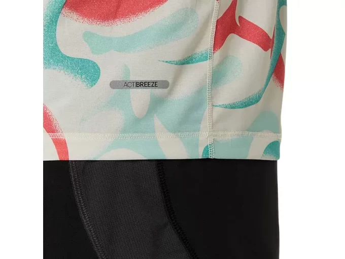 ROAD ALL OVER PRINT SHORT SLEEVE TOP