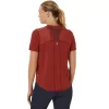 ROAD V-NECK SHORT SLEEVE TOP