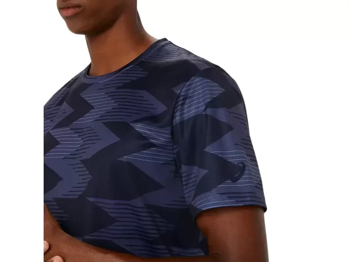 SEASONAL ALL OVER PRINT SHORT SLEEVE TOP