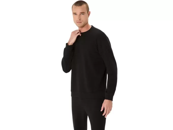 SWEAT CREW NECK TOP