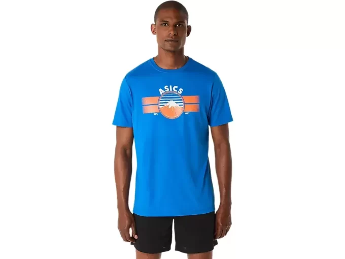 UNISEX ASICS EST 1977 MOUNTAIN TEE