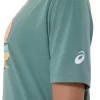 UNISEX ASICS PALM IN THE SUN SHORT SLEEVE TEE