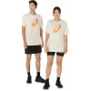 UNISEX SHORT SLEEVE GRADIENT SPIRAL LOGO TEE