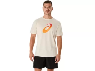 UNISEX SHORT SLEEVE GRADIENT SPIRAL LOGO TEE