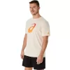 UNISEX SHORT SLEEVE GRADIENT SPIRAL LOGO TEE