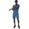VENTED KNIT SHORT SLEEVE TOP