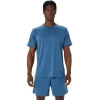 VENTED KNIT SHORT SLEEVE TOP