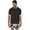 VENTED KNIT SHORT SLEEVE TOP VENTED KNIT SHORT SLEEVE TOP