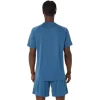 VENTED KNIT SHORT SLEEVE TOP