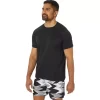VENTED KNIT SHORT SLEEVE TOP VENTED KNIT SHORT SLEEVE TOP