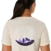 WOMEN’S ASICS NATURE V-NECK SHORT SLEEVE TEE